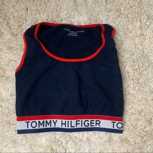 Tommy Hilfiger crop top sports bra